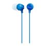 Sony MDR-EX15AP Headset Bedraad In-ear Oproepen/muziek Blauw (MDREX15APLI.CE7) thumbnail