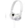 Sony MDR-ZX310AP Koptelefoon met Microfoon (MDRZX310APW.CE7) thumbnail
