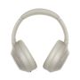 Sony WH-1000XM4 Headset Bedraad en draadloos Hoofdband Oproepen/muziek USB Type-C Bluetooth Zilver (WH1000XM4S.CE7) thumbnail