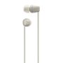 Sony WI-C100 Headset Draadloos In-ear Oproepen/muziek Bluetooth Beige (WIC100C.CE7) thumbnail