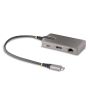 StarTech.com USB-C Multiport Adapter, 4K 60Hz HDMI, HDR - 2-Port 5Gbps USB 3.0 Hub, 100W Power Delivery Pass-Through, GbE, USB Type C Mini Docking Station, Windows/macOS/ChromeOS (103B-USBC-MULTIPORT) thumbnail