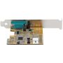 StarTech.com 1 Port PCI Express RS232 Seriële Kaart, PCIe RS232 Serial Host Controller Kaart, PCIe naar Serial DB9 Adapter Kaart, 16C1050 UART, Standaard of Low Profile, COM Retentie, Windows & Linux (11050-PC-SERIAL-CARD) thumbnail