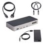 StarTech.com USB-C Triple Monitor Docking Station - HDMI/DP Triple 4k USB-C Dock - 5x USB Hub - GbE - 100W PD - Universeel Multi Monitor Docking Station - Thunderbolt 3/4 Compatibel (116E-USBC-DOCK) thumbnail