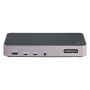 StarTech.com USB-C Triple Monitor Docking Station - HDMI/DP Triple 4k USB-C Dock - 5x USB Hub - GbE - 100W PD - Universeel Multi Monitor Docking Station - Thunderbolt 3/4 Compatibel (116E-USBC-DOCK) thumbnail
