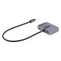 StarTech.com USB C HDMI VGA Adapter, USB C Multiport Video Adapter met HDMI, VGA en 3.5mm Audio, HDMI 4K 60Hz HDR, 100W PD 3.0, Thunderbolt 3/4 Compatibel, USB C Travel Adapter (122-USBC-HDMI-4K-VGA) thumbnail