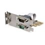 StarTech.com 2-Port PCI Express Seriële Interface Kaart, Dual Port PCIe naar RS232 (DB9) Seriële Kaart, 16C1050 UART, Low/Full Profile Beugels, COM Retentie, Voor Windows/Linux (21050-PC-SERIAL-LP) thumbnail