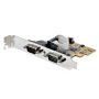 StarTech.com 2-Port PCI Express Seriële Interface Kaart, Dual Port PCIe naar RS232 (DB9) Seriële Kaart, 16C1050 UART, Low/Full Profile Beugels, COM Retentie, Voor Windows/Linux (21050-PC-SERIAL-LP) thumbnail