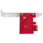 StarTech.com SATA PCIe Kaart, 2 Port PCIe SATA Uitbreidingskaart, 6Gbps, Full/Low Profile, PCI Express naar SATA Adapter/Controller, ASM1061 Non-Raid, PCIe naar SATA Converter (2P6G-PCIE-SATA-CARD) thumbnail