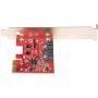 StarTech.com SATA PCIe Kaart - 2 Port PCIe SATA Uitbreidingskaart - 6Gbps - Full/Low Profile - PCI Express naar SATA Adapter/Controller - ASM1062R SATA RAID - PCIe naar SATA Converter (2P6GR-PCIE-SATA-CARD) thumbnail
