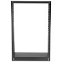 StarTech.com 16U 2-Post Open Frame Desktop Server Rack, 19in Compact Vrijstaand IT Rack met 160kg Draagkracht thumbnail