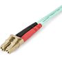 StarTech.com 5m LC/UPC naar LC/UPC OM4 Multimode Glasvezel Netwerkkabel, 50/125µm LOMMF/VCSEL Zipcord Fiber, 100G Netwerken, Low Insertion Loss, LSZH Fiber Patch Kabel (450FBLCLC5) thumbnail