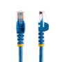 StarTech.com Cat5e Ethernet netwerkkabel met snagless RJ45 connectors UTP kabel 0,5m blauw (45PAT50CMBL) thumbnail