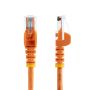 StarTech.com Cat5e Ethernet netwerkkabel met snagless RJ45 connectors UTP kabel 0,5m oranje (45PAT50CMOR) thumbnail