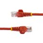 StarTech.com Cat5e Ethernet netwerkkabel met snagless RJ45 connectors UTP kabel 0,5m rood (45PAT50CMRD) thumbnail