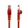 StarTech.com Cat5e Ethernet netwerkkabel met snagless RJ45 connectors UTP kabel 0,5m rood (45PAT50CMRD) thumbnail