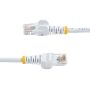 StarTech.com Cat5e Ethernet netwerkkabel met snagless RJ45 connectors UTP kabel 0,5m wit (45PAT50CMWH) thumbnail