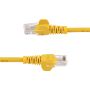 StarTech.com Cat5e Ethernet netwerkkabel met snagless RJ45 connectors UTP kabel 0,5m geel (45PAT50CMYL) thumbnail