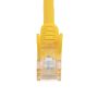 StarTech.com Cat5e Ethernet netwerkkabel met snagless RJ45 connectors UTP kabel 0,5m geel (45PAT50CMYL) thumbnail