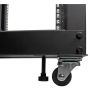 StarTech.com 12U 4-Post Server Rack, 19in Open Frame Rack met 101cm Montagediepte en 544kg Draagkracht, Mobiel of Vrijstaand IT Rack (4POSTRACK12U) thumbnail