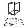 StarTech.com 18U 4-Post Server Rack, 19in Open Frame Rack met 101cm Montagediepte en 544kg Draagkracht, Mobiel of Vrijstaand IT Rack (4POSTRACK18U) thumbnail