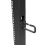 StarTech.com 25U open-frame server rack kast met 4 stijlen met instelbare diepte incl. zwenkwielen/stelpoten en kabelhaken (4POSTRACK25U) thumbnail