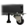 StarTech.com 4-Post 42U Mobiel Open Frame Server Rack, 19" Patchkast met Wielen en 4 Stijlen, Open Serverkast met Verstelbare Diepte voor Computer / AV / Netwerk Apparatuur - Wielen, Stelvoeten of Vloermontage (4POSTRACK42) thumbnail
