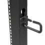 StarTech.com 4-Post 8U Mobiel Open Frame Server Rack, 19" Patchkast met Wielen en 4 Stijlen, Kleine Serverkast met Verstelbare Diepte voor Computer / AV / Netwerk Apparatuur - Wielen, Stelvoeten of Vloermontage (4POSTRACK8U) thumbnail