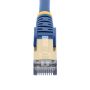 StarTech.com 1m blauw Cat6a Ethernet netwerkkabel shielded (STP) Cat6a patchkabel Cat 6a (6ASPAT1MBL) thumbnail