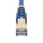 StarTech.com 2m blauw Cat6a Ethernet netwerkkabel shielded (STP) Cat6a patchkabel Cat 6a (6ASPAT2MBL) thumbnail