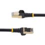 StarTech.com 3m zwart Cat6a Ethernet netwerkkabel shielded (STP) Cat6a patchkabel Cat 6a (6ASPAT3MBK) thumbnail
