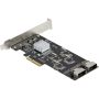 StarTech.com 8 Port SATA PCIe Kaart, PCI Express 6Gbps SATA Uitbreidingkaart met 4 Host Controllers, SATA PCIe Controller Kaart, PCI-e x4 Gen 2 naar SATA III, SATA HDD/SSD (8P6G-PCIE-SATA-CARD) thumbnail