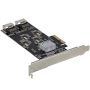 StarTech.com 8 Port SATA PCIe Kaart, PCI Express 6Gbps SATA Uitbreidingkaart met 4 Host Controllers, SATA PCIe Controller Kaart, PCI-e x4 Gen 2 naar SATA III, SATA HDD/SSD (8P6G-PCIE-SATA-CARD) thumbnail