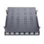 StarTech.com 1U 4-Post Verstelbare Geventileerde Plank voor Server Rack - 150 kg - 49,5 tot 97,4 cm Rack Shelf met Instelbare Montagediepte - Universeel Schap voor 19" AV, Data & Netwerk Rack Apparatuur (ADJSHELFHDV) thumbnail