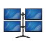 StarTech.com Monitor standaard voor vier schermen scharnierend (ARMBARQUAD) thumbnail