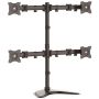 StarTech.com Monitor standaard voor vier schermen scharnierend (ARMBARQUAD) thumbnail
