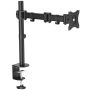 StarTech.com Monitor Arm voor VESA Scherm tot 34" (8kg), Scharnierende Monitorsteun met Verticale Arm voor Enkel Scherm, Verstelbare Hoogte, Ergonomische Monitor Beugel, Bureauklem/Doorvoortule (ARMPIVOTB) thumbnail