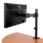 StarTech.com Monitor Arm voor VESA Scherm tot 34" (8kg), Scharnierende Monitorsteun met Verticale Arm voor Enkel Scherm, Verstelbare Hoogte, Ergonomische Monitor Beugel, Bureauklem/Doorvoortule (ARMPIVOTB) thumbnail