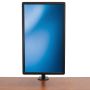 StarTech.com Monitor Arm voor VESA Scherm tot 34" (8kg), Scharnierende Monitorsteun met Verticale Arm voor Enkel Scherm, Verstelbare Hoogte, Ergonomische Monitor Beugel, Bureauklem/Doorvoortule (ARMPIVOTB) thumbnail