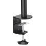 StarTech.com Monitor Arm voor VESA Scherm tot 34" (8kg), Scharnierende Monitorsteun met Verticale Arm voor Enkel Scherm, Verstelbare Hoogte, Ergonomische Monitor Beugel, Bureauklem/Doorvoortule (ARMPIVOTB) thumbnail
