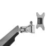 StarTech.com Monitor Arm voor VESA Scherm tot 34" (9kg), Robuuste Ergonomische Monitor Beugel, Full Motion Monitorsteun, Verstelbare Hoogte, Scharnierend, Aluminium, C-Klem/Doorvoertule, Zilver (ARMPIVOTHD) thumbnail