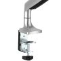 StarTech.com Monitor Arm voor VESA Scherm tot 34" (9kg), Robuuste Ergonomische Monitor Beugel, Full Motion Monitorsteun, Verstelbare Hoogte, Scharnierend, Aluminium, C-Klem/Doorvoertule, Zilver (ARMPIVOTHD) thumbnail