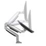 StarTech.com Monitor Arm voor VESA Scherm tot 34" (9kg), Robuuste Ergonomische Monitor Beugel, Full Motion Monitorsteun, Verstelbare Hoogte, Scharnierend, Aluminium, C-Klem/Doorvoertule, Zilver (ARMPIVOTHD) thumbnail