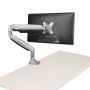 StarTech.com Monitor Arm voor VESA Scherm tot 34" (9kg), Robuuste Ergonomische Monitor Beugel, Full Motion Monitorsteun, Verstelbare Hoogte, Scharnierend, Aluminium, C-Klem/Doorvoertule, Zilver (ARMPIVOTHD) thumbnail