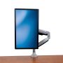 StarTech.com Monitor Arm voor VESA Scherm tot 34" (9kg), Robuuste Ergonomische Monitor Beugel, Full Motion Monitorsteun, Verstelbare Hoogte, Scharnierend, Aluminium, C-Klem/Doorvoertule, Zilver (ARMPIVOTHD) thumbnail