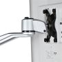 StarTech.com Monitor arm wandmonteerbaar 26 cm lange scharnierende arm Premium (ARMWALLDS2) thumbnail