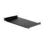 StarTech.com 1U Server Rack Schap - Universele Rack Mount Cantilever Shelf voor 19" Netwerk Kast & Apparatuur - Heavy Duty Staal - Capaciteit 20kg - Diepte 25cm (10”) - Zwart (CABSHELF1U10) thumbnail