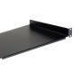 StarTech.com 1U Server Rack Schap - Universele Rack Mount Cantilever Shelf voor 19" Netwerk Kast & Apparatuur - Heavy Duty Staal - Capaciteit 20kg - Diepte 25cm (10”) - Zwart (CABSHELF1U10) thumbnail