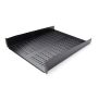 StarTech.com 2U Server Rack Schap - Universele Geventileerde Rack Mount Cantilever Shelf voor 19" Netwerk Kast & Apparatuur - Heavy Duty Staal - Capaciteit 23kg - Diepte 55cm (22”) - Zwart (CABSHELF22V) (CABSHELF22V) thumbnail