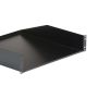 StarTech.com 2U Server Rack Schap - Universele Rack Mount Cantilever Shelf voor 19" Netwerk Kast & Apparatuur - Heavy Duty Staal - Capaciteit 56kg - Diepte 45cm (18”) - Zwart (CABSHELFHD) thumbnail