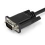 StarTech.com 1m USB C naar VGA Kabel, 1920x1200/1080p USB Type C naar VGA Video Active Adapter Kabel, Thunderbolt 3 Compatibel, Laptop naar VGA Monitor/Projector, DP Alt Mode HBR2 (CDP2VGAMM1MB) thumbnail